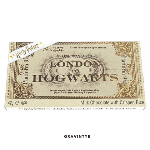 Harry Potter Hogwarts Express Milk Chocolate Ticket