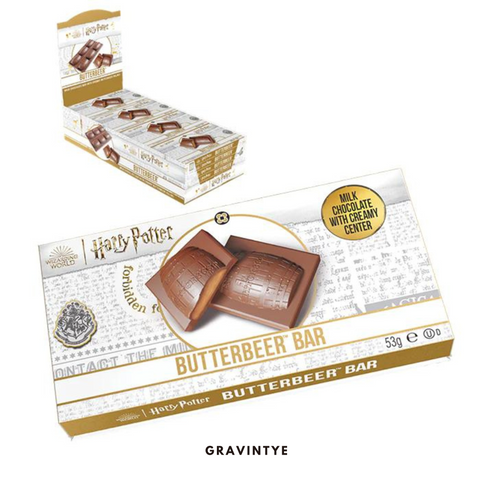 Harry Potter Milk Chocolate Butterbeer Cream Filled Bar
